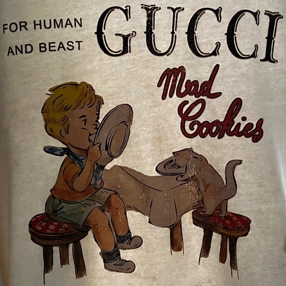 AUTHENTIC GUCCI mad cookies sweater - Picture 3 of 6
